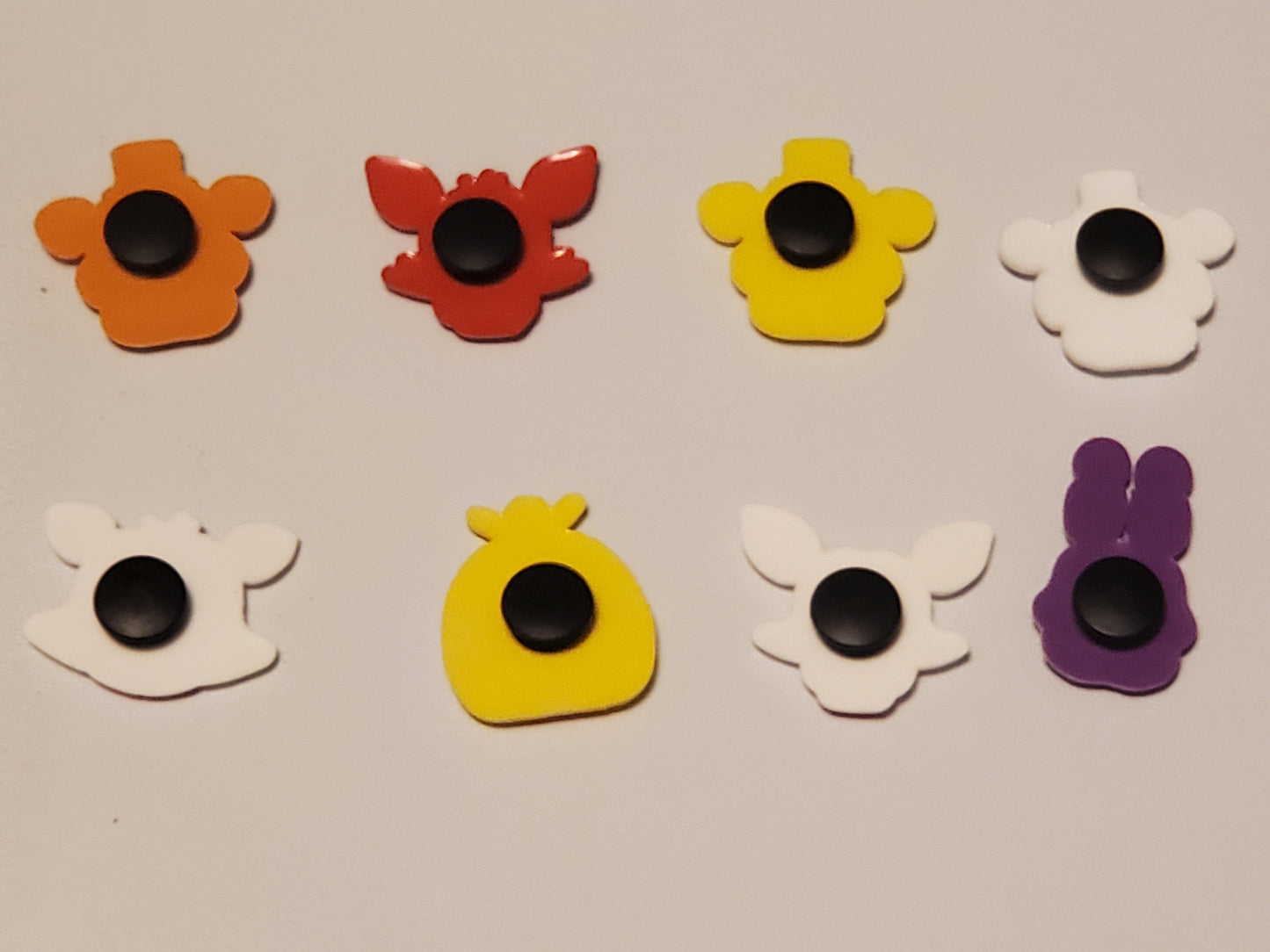 8 pc Five Nights at Freddy's Shoe Charms for Crocs