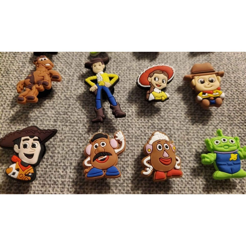 Huge TOY 25 piece Shoe CHARMS for CROCS Collection