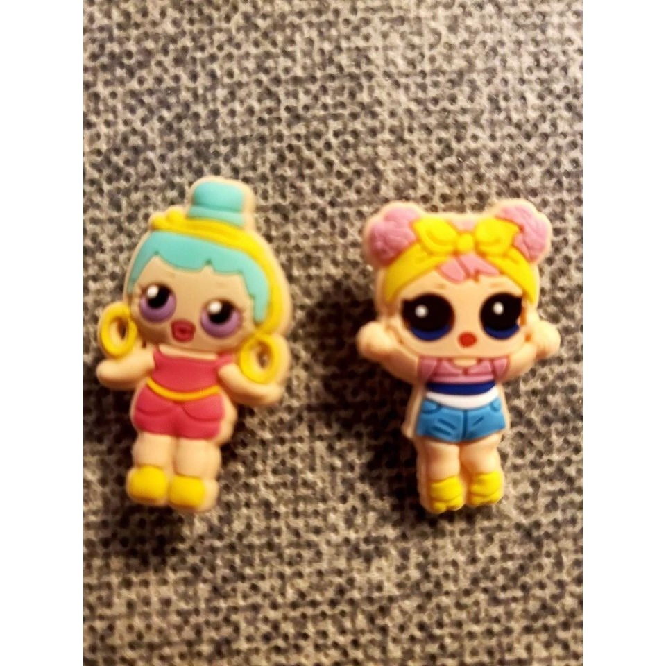 DOLL Surprise 10 piece Shoe CHARMS for CROCS