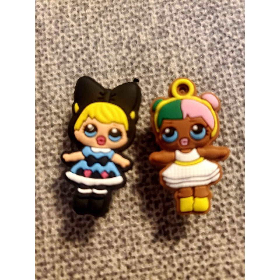 DOLL Surprise 10 piece Shoe CHARMS for CROCS