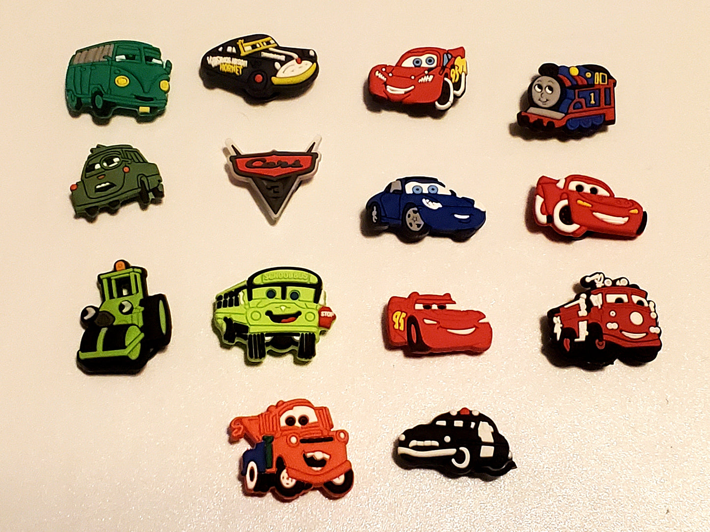 CARS 14 PIECE Shoe Charms for Crocs