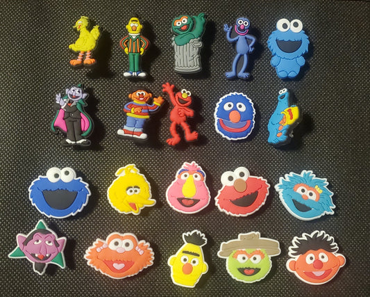 Sesame Street Shoe Charms for Crocs